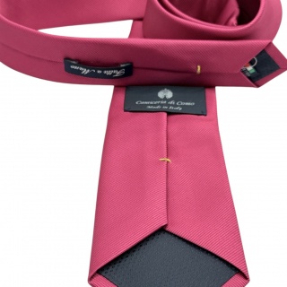Fuchsia necktie 100% silk (#1302)