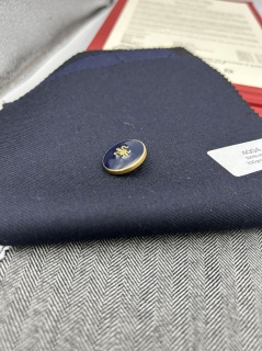 Fleur de Lys (navy/gilt) #406