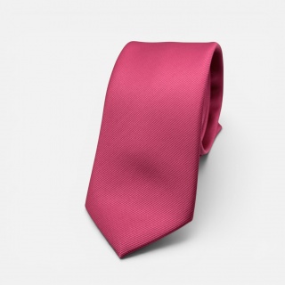 Cravatta 100% seta fucsia (#1302)