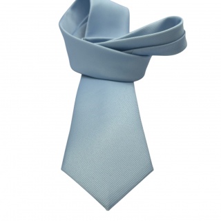 Cravatta Made in Como in pura seta azzurro acqua marina 7,5cm x 148cm