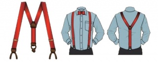 Shirting braces flowers 2 in 1 (#1339)