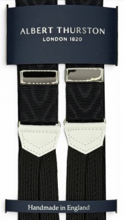 Nastro nero Moiré 32mm (#1312)