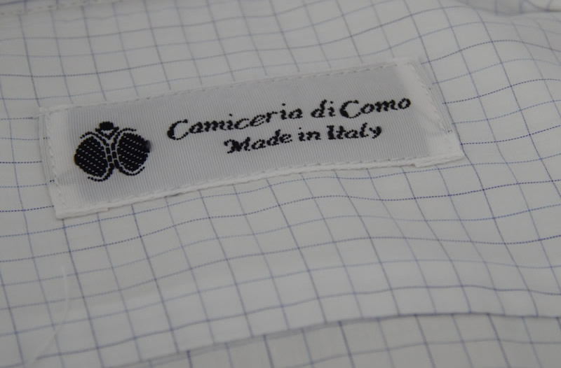 Etichetta Camicieria di Como